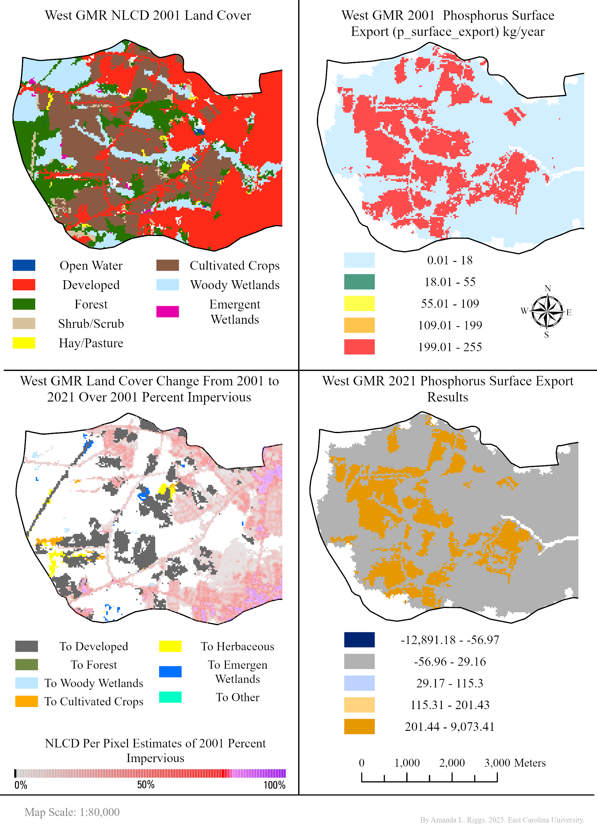 NDR drilldown map for GMR watershed