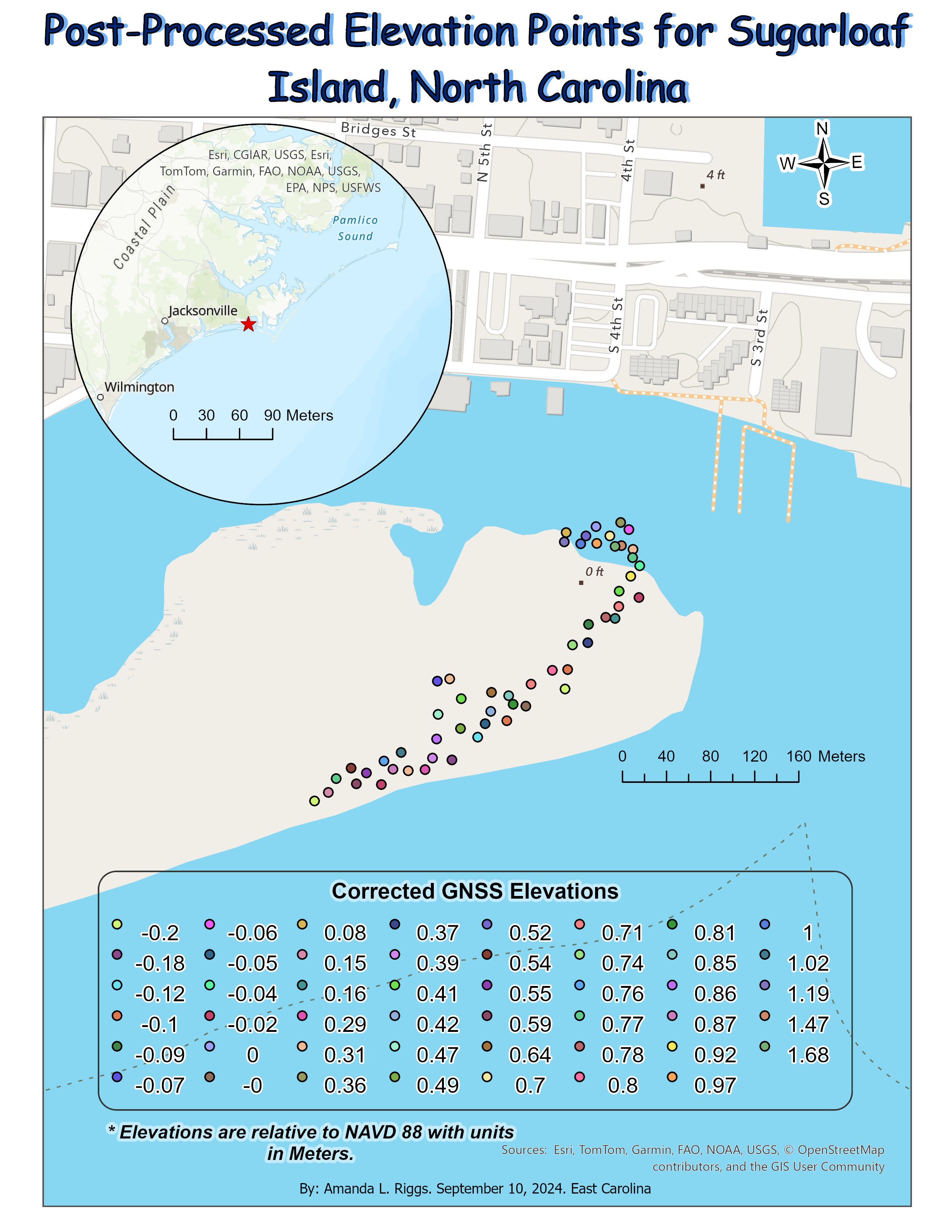 New Sugar map output