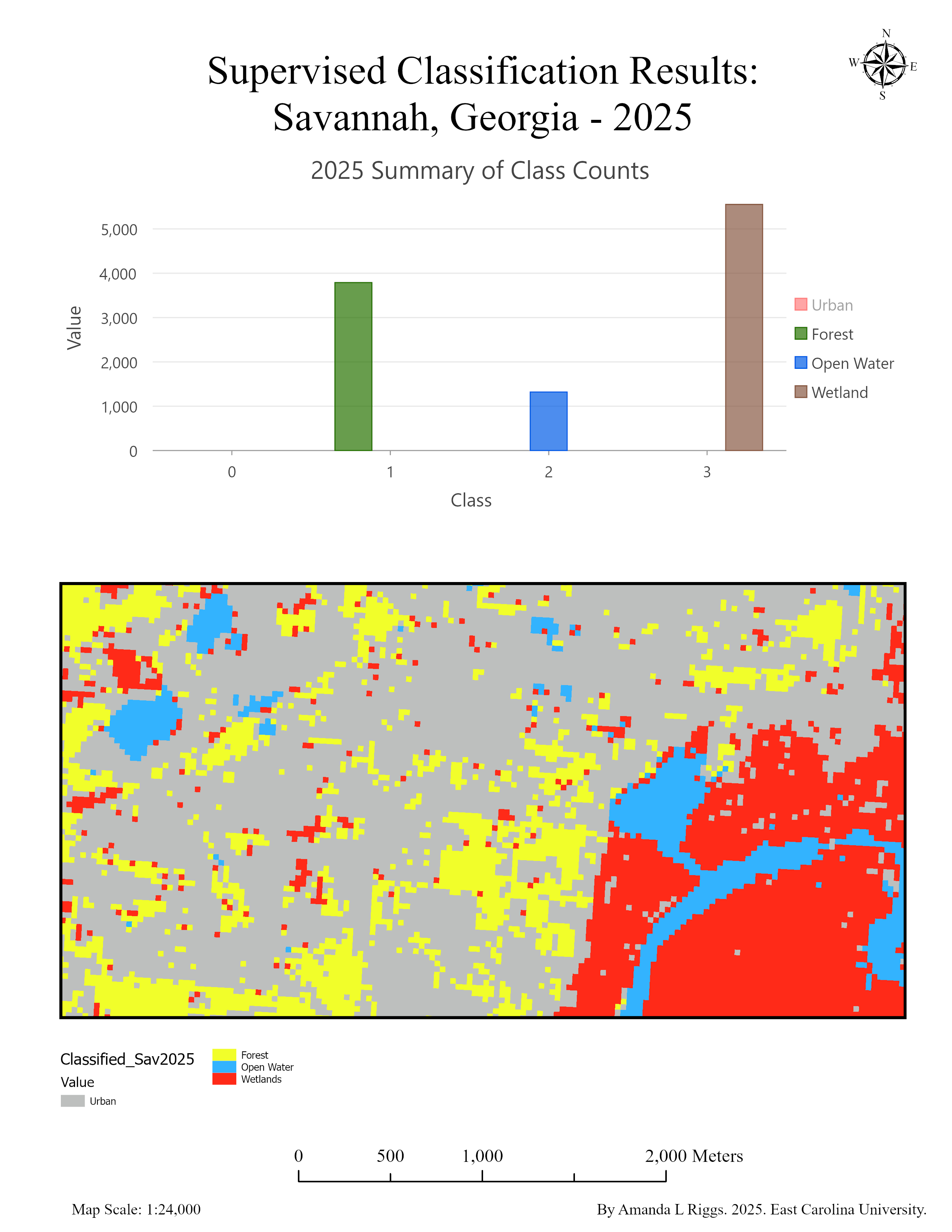 2025 Savannah land cover classification